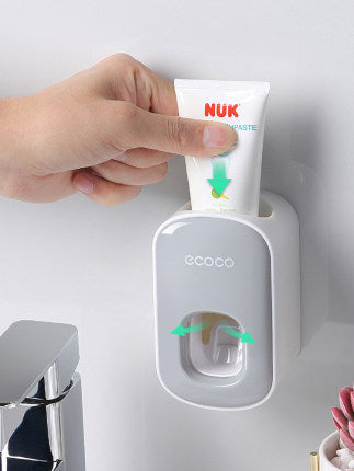 Wall Mounted Automatic Toothpaste Holder Dispenser