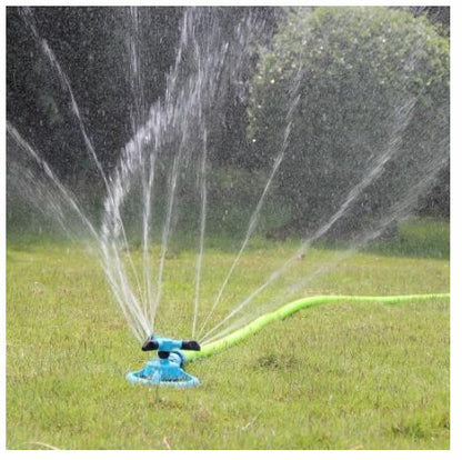 Automatic Garden Small Triple Rotary Lawn Sprinkler