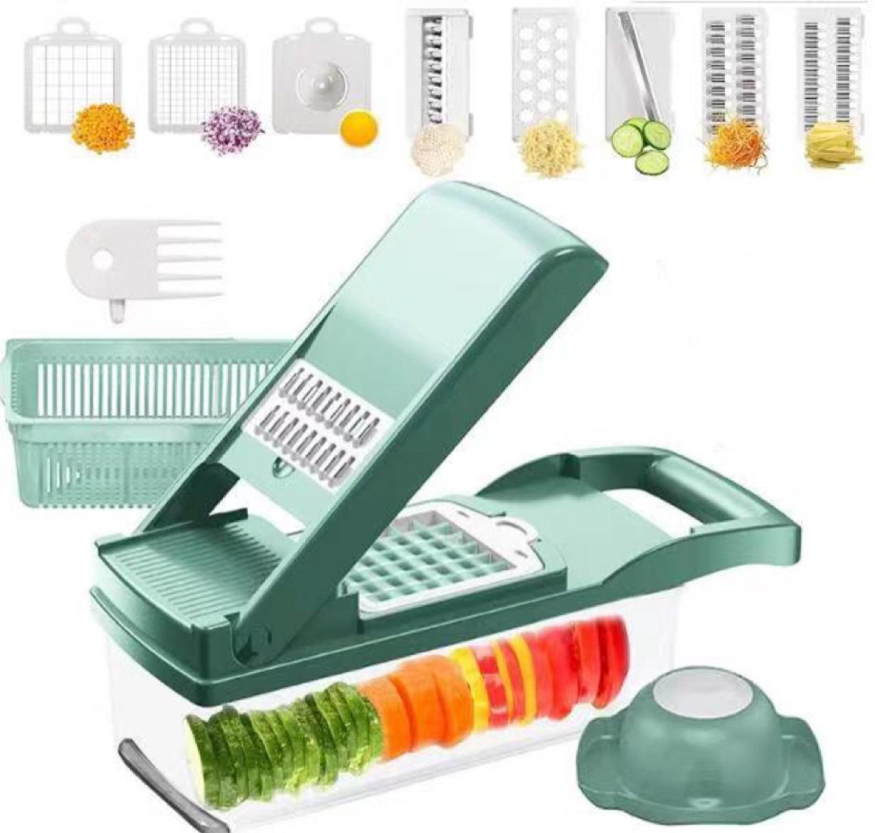 12 In 1 Manual Vegetable Chopper Slicer