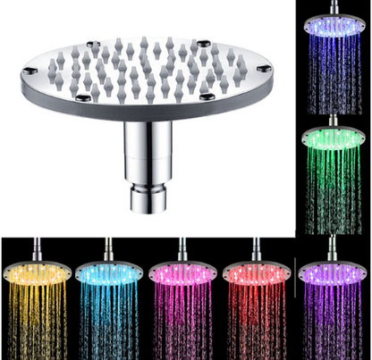 Colorful 7 Colors Change LED Shower Head Water Faucet