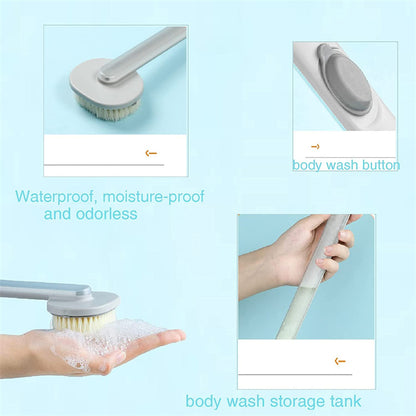 Dual-purpose Shower Brush Multifunctional Detachable Bath Brush