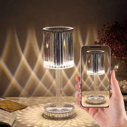 Diamond Romantic Warm Led Night Light