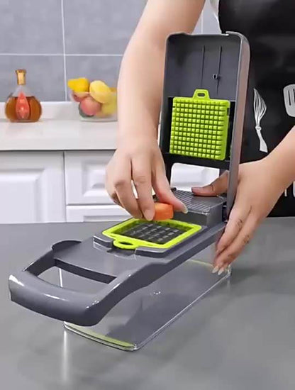 12 In 1 Manual Vegetable Chopper Slicer